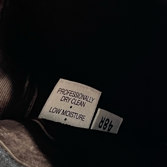 Hart Schaffner Marx HSM Made in USA 48R 100% Wool Brown Checkered Blazer - Picture 10 of 11